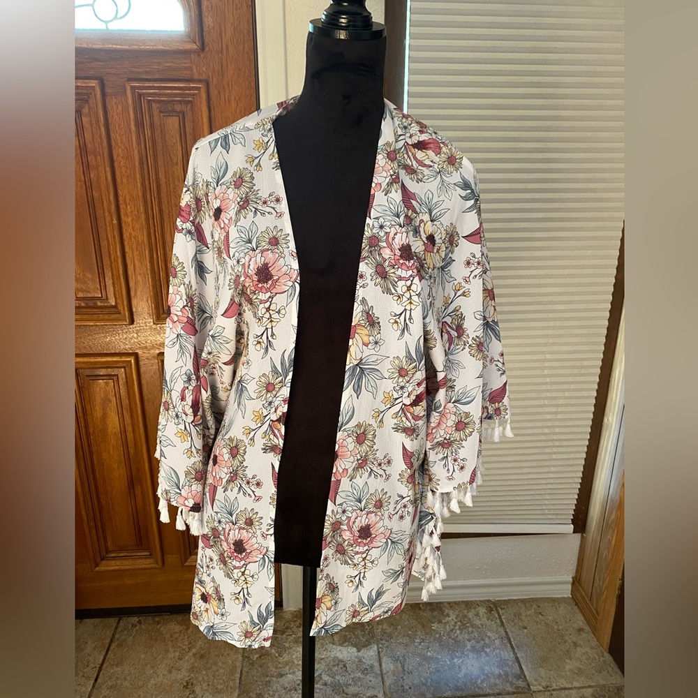 Kohl’s Summer Style Fringe Kimono